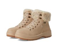 Skechers Botines Park City para mujer, Piel sintética natural Duraleather, 39 EU