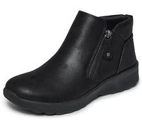 Skechers Botines Planos Fall In Bloom Mujer Negro