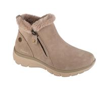 Skechers Easy Going - Botas altas con cremallera 2 168042-TPE, para mujer, de invierno, botas de nieve, ante pardo, beige, 37 EU