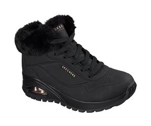 Skechers Botines Planos Mujer Rugged-Arctic Avenue Negro-Negro