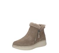 Skechers Wilshire Blvd-Fresh Zip, Botas Cortas al Tobillo Mujer, Topo, 41 EU