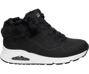 Skechers Botines Waterproof Gen1 - Comfurt Kicks para Mujer - Botín Casual Negro con Borreguito y Cremallera Lateral - Air Cooled Memory Foam - Skech Air - 39 EU