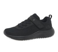 Skechers Bounder Baronik, Zapatos Deportivos Niños, Black Textile / Synthetic / Trim, 30 EU