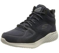 Skechers BOUNDER BLAST BACK, Zapatillas para Hombre, Navy Leather/Textile/Pu/Trim, 40 EU