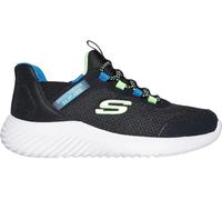 Zapatillas para niño Skechers Slip-ins Bounder Brisk 403822L BLACK_LIME 40
