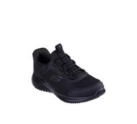 Skechers Bounder Brisk-Burst, Zapatillas Niños, Black, 4.5 UK Child