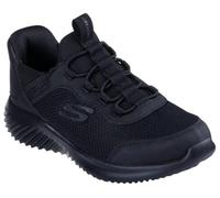 Skechers Bounder Brisk-BurstSneaker para niño, Black, 4 UK Child
