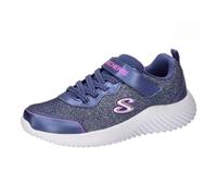 Skechers Bounder Girly Groove, Zapatos deportivos Niñas, Navy Mesh/Trim, 32 EU