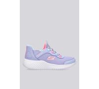 Skechers Bounder Simple Cute, Zapatillas de Deporte Niñas, Lavender, 35 EU