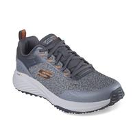 Skechers Bounder RSE - Hazlet - Tenis para hombre, ancho ancho, Gris/Naranja, 46 EU