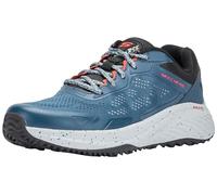 Skechers Bounder RSE, Zapatillas Hombre, Malla Duraleather Azul Marino con Ribete múltiple, 42.5 EU