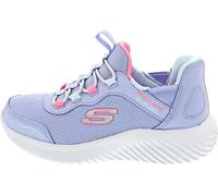 Skechers Bounder Simple Cute, Zapatillas de Deporte Niñas, Lavender, 35 EU