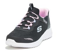 Skechers Bounder Simple Cute, Zapatillas de Deporte Niñas, Negro, 29 EU