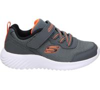 Skechers Zapatillas Bounder Techrox Gris sintético/textil, negro y naranja, 23 EU