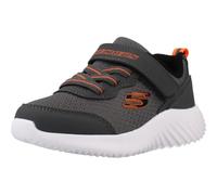 Skechers Bounder Techrox - Zapatillas Deportivas, Color carbón, Talla 9 UK Niño, Gris Oscuro, 9 UK Child