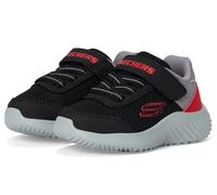 Skechers Bounder, Zapatillas, Black/Red, 21 EU