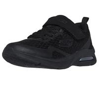 Skechers Boy's Microspec Max Torvix Trainers, Black Textile & Trim, 27 EU