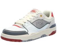Skechers Boy's Skx-228 Sneaker, Blanco y Rojo, 31 EU