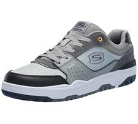 Skechers Boy's Skx-228 Sneaker, Gris/Negro, 34 EU