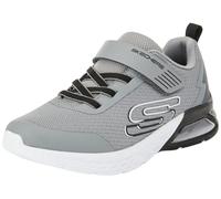 Skechers Boys, Zapatillas Niños, Gray Textile Synthetic Black Trim, 35.5 EU