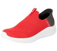 Skechers Boys, Zapatillas Niños, Red Textile Black Trim, 29 EU