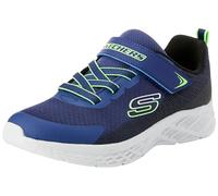 Zapatillas skechers microspec ii - zovri niño azul/lima 33