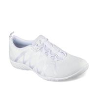 Skechers Breathe Easy-Infi Knity, Zapatillas Mujer, Blanco Opulento Jardín, 38.5 EU