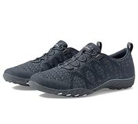 Skechers Breathe Easy-Infi Knity, Zapatillas Mujer, Gris Oscuro, 38.5 EU