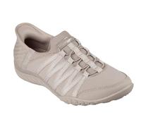 Skechers Breathe-Easy Roll-with-me, Zapatillas Mujer, marrón, 38 EU Ancho