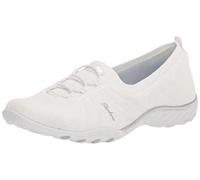 Skechers Breathe Easy-Simple Pleasure, Zapatillas Mujer, Blanco Opulento Jardín, 38.5 EU