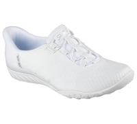 Skechers Breathe Easy - Zapatos sin Cordones para Mujer, Blanco, 37 EU