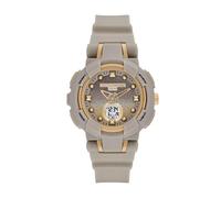 Skechers Brynwood Reloj analógico digital de plástico gris para mujer (modelo: SR2154)