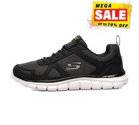 Skechers Bucolo Memory Foam Zapatillas De Running Fitness Para Hombre Negros