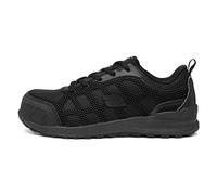 Skechers BULKLIN AYAK, Zapato industrial para Mujer, Black Textile/Synthetic, 37 EU