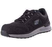 Skechers BULKLIN BRAGOO, Zapatillas para Hombre, Black KPU + Mesh, 44 EU