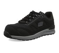 Skechers Bulklin Lyndale, Zapatos de Trabajo Hombre, Negro (Black Textile/Synthetic), 41 EU