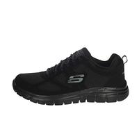 Skechers Burns- Agoura Hombre Scarpe da ginnastica, Black, 39.5 EU