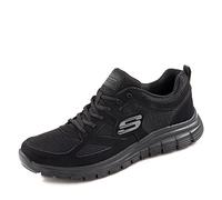 Skechers Burns- Agoura Hombre Scarpe da ginnastica, Black, 39.5 EU