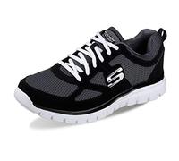 Skechers Burns- Agoura Hombre Scarpe da Ginnastica, Black, 47.5 EU
