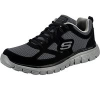 Skechers Burns- Agoura Hombre Scarpe da Ginnastica, Black Black 52635 Bkgy, 48.5 EU