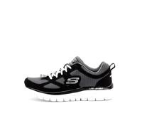 SKECHERS Zapatillas deportivas bajas gris / negro / blanco, Talla 41