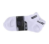 Skechers Calcetines, Blanco, 39 Unisex Adulto