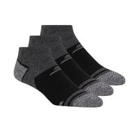 Skechers Calcetines de rendimiento para mujer, 3 unidades, corte bajo | Calcetines deportivos de corte bajo con zonas acolchadas, puntera sin costuras y tecnología HeiQ Pure™
