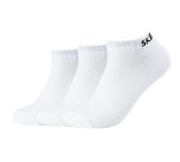 Skechers Calcetines para hombre (paquete de 3), blanco (blanco 1000), 43-46
