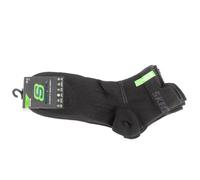Skechers Calcetines unisex, paquete de 3 - calcetines cortos básicos, ventilación de malla Negro 35-38
