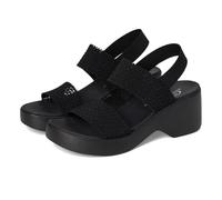 Skechers - CALI DAY, Sandalia con talón Mujeres, Black,