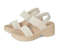 Skechers Cali Day, Sandalia con talón Mujer, White, 37 EU