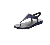Skechers Cali, Sandalia Mujer,Ribete de Diamantes de Imitación Azul Marino Mitobuck, 36 EU