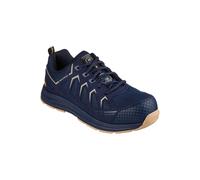 Skechers Calzado de Trabajo Seguridad Malad II Hombre 200127EC Nvtn Azul