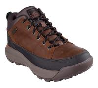 Skechers Cambert Bruin Botas de seguridad de cuero para hombre (9 UK) (marrón oscuro)
